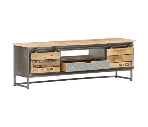 Tv Skapītis, 120X30X40 Cm, Mango Masīvkoks Vidaxl