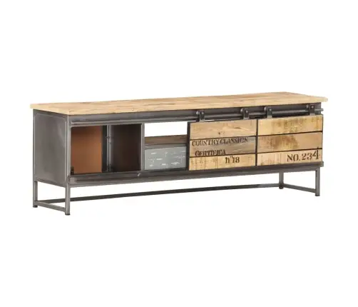 Tv Skapītis, 120X30X40 Cm, Mango Masīvkoks Vidaxl