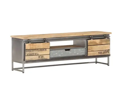 Tv Skapītis, 120X30X40 Cm, Mango Masīvkoks Vidaxl