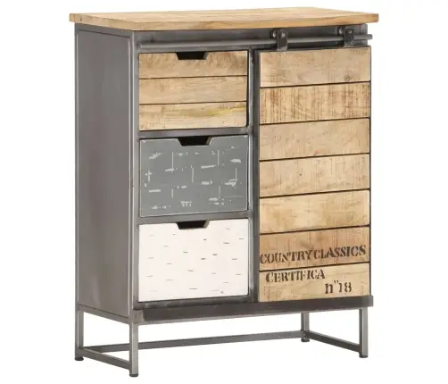 Kumode, 60X30X70 Cm, Mango Masīvkoks Vidaxl