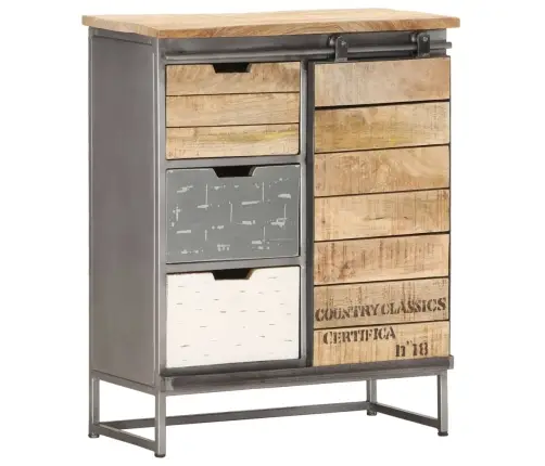 Kumode, 60X30X70 Cm, Mango Masīvkoks Vidaxl