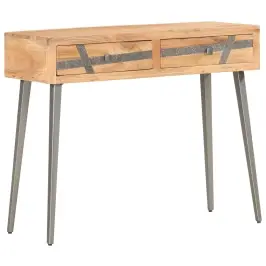 Konsoollaud, 90 X 30 X 75 cm Akaatsiapuit