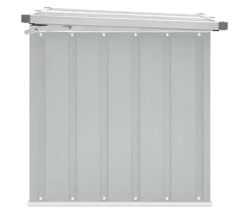 Dārza Uzglabāšanas Kaste, Pelēka, 129X67X65 Cm Vidaxl