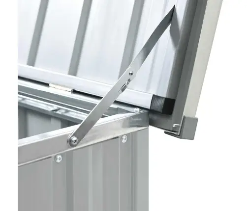 Dārza Uzglabāšanas Kaste, Pelēka, 171X99X93 Cm Vidaxl