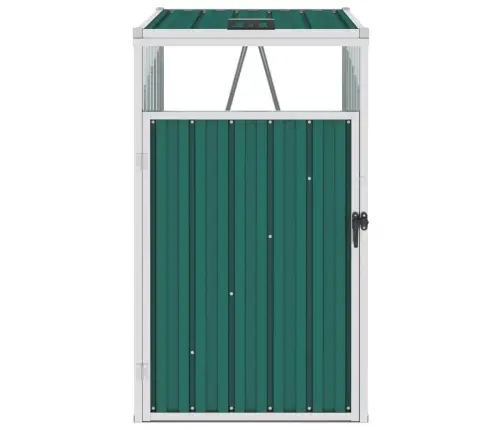 Prügikastikuur, Roheline, 72 X 81 X 121 Cm Teras