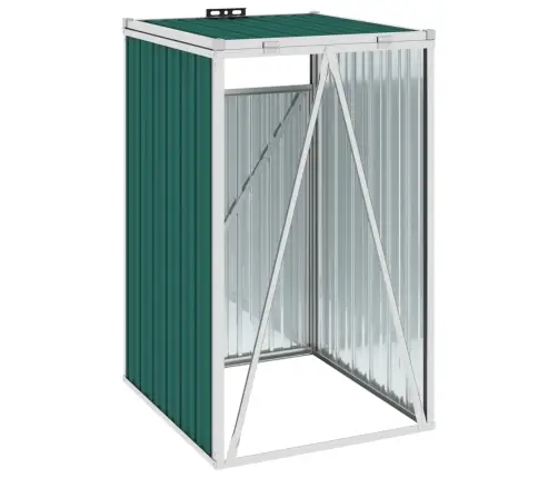 Prügikastikuur, Roheline, 72 X 81 X 121 Cm Teras