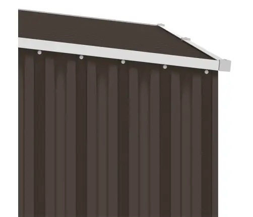 Sodo Malkinė-Pašiūrė, Rudos Spalvos, 245X98X159cm Plienas