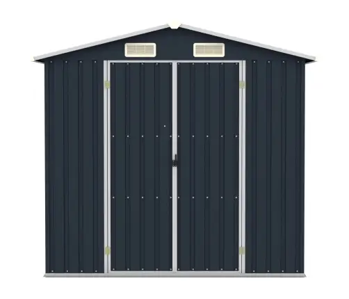 Sodo Pašiūrė, Antracito, 205X129X183cm Galvanizuotas Plienas