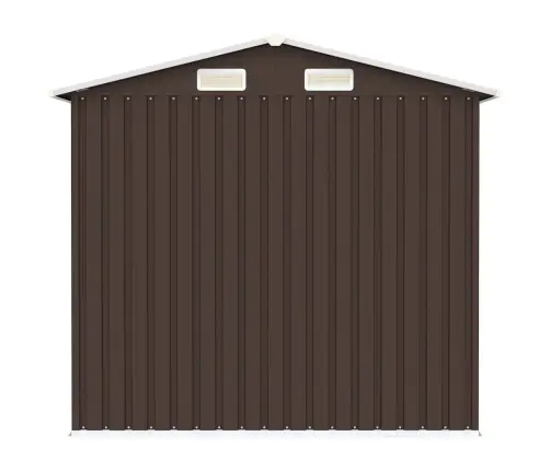 Sodo Pašiūrė, Ruda, 205X129X183cm Galvanizuotas Plienas