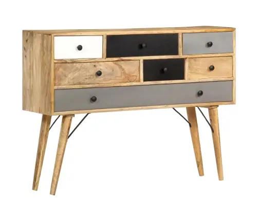 Šoninė Spintelė, 110X30X82cm Mango Medienos Masyvas Šoninė Spintelė, 110X30X82cm Mango Medienos Masyvas