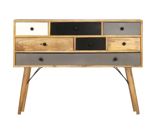 Šoninė Spintelė, 110X30X82cm Mango Medienos Masyvas Šoninė Spintelė, 110X30X82cm Mango Medienos Masyvas