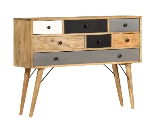 Šoninė Spintelė, 110X30X82cm Mango Medienos Masyvas Šoninė Spintelė, 110X30X82cm Mango Medienos Masyvas