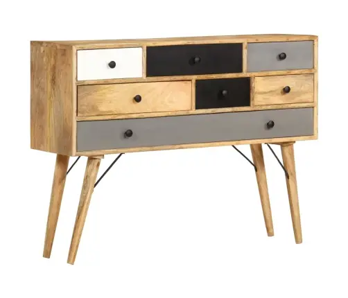 Šoninė Spintelė, 110X30X82cm Mango Medienos Masyvas Šoninė Spintelė, 110X30X82cm Mango Medienos Masyvas