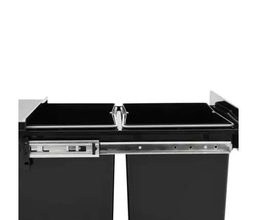 Ištraukiama Virtuvės Spintelės Šiukšliadėžė, 36L, Soft-Close