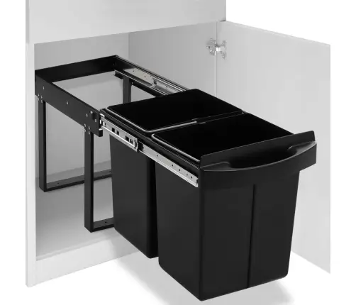 Väljatõmmatav Prügikast, Pehmelt Suletav, 48 L
