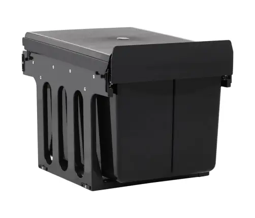Ištraukiama Virtuvės Spintelės Šiukšliadėžė, 48L, Soft-Close