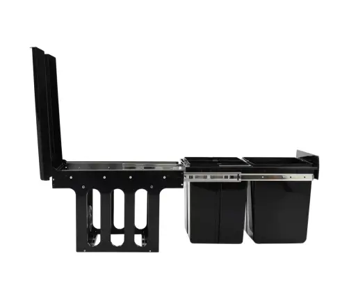 Ištraukiama Virtuvės Spintelės Šiukšliadėžė, 48L, Soft-Close