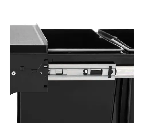 Ištraukiama Virtuvės Spintelės Šiukšliadėžė, 48L, Soft-Close