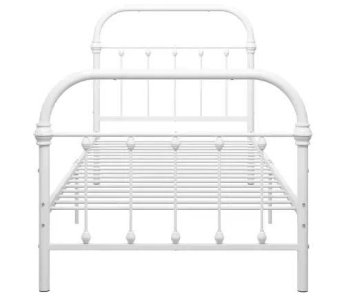 Lovos Rėmas, Baltos Spalvos, 100X200cm Metalas