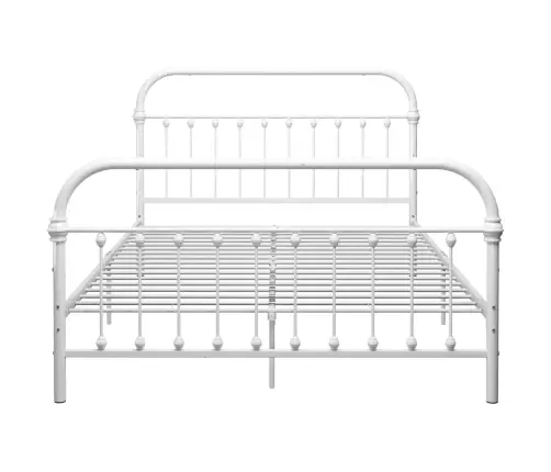Lovos Rėmas, Baltos Spalvos, 140X200cm Metalas