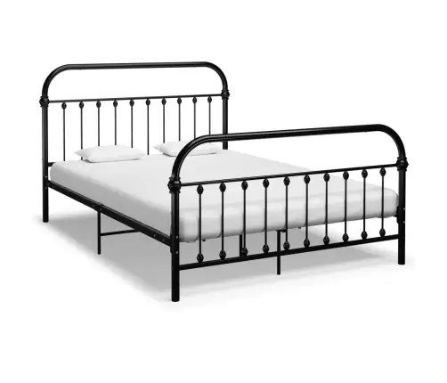 Lovos Rėmas, Juodos Spalvos, 160X200cm Metalas