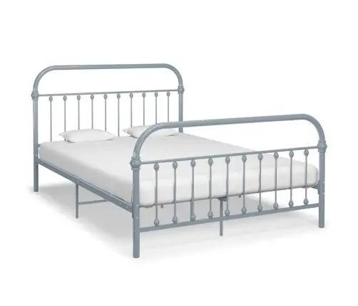 Voodiraam, Hall, Metall, 120 X 200 Cm