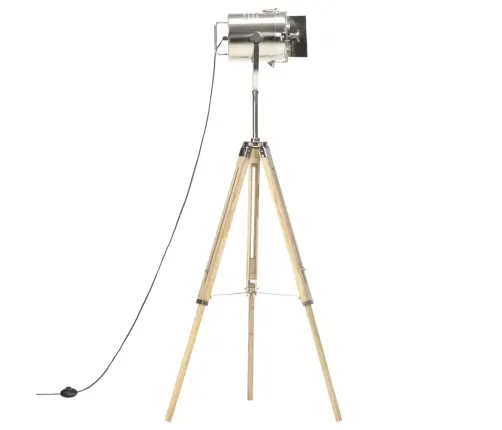 Kolme Jalaga Põrandalamp, Mangopuit, 140 Cm