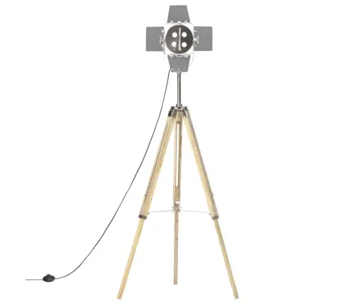 Kolme Jalaga Põrandalamp, Mangopuit, 140 Cm