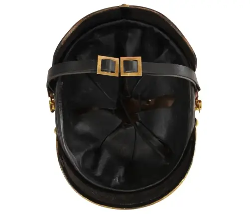 Prūšu Bruņu Cepure, Replika, Melns Tērauds Vidaxl