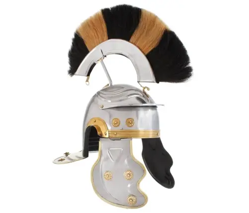 Romiešu Bruņucepure, Replika, Sudraba Krāsas Tērauds Vidaxl