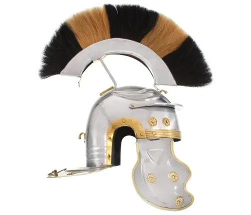 Romiešu Bruņucepure, Replika, Sudraba Krāsas Tērauds Vidaxl