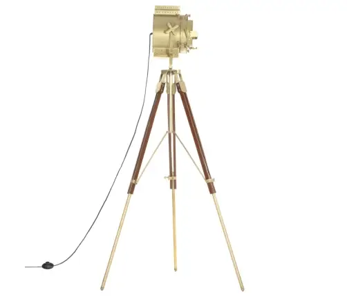 Grīdas Lampa Uz Statīva, Mango Masīvkoks, 193 Cm      Vidaxl