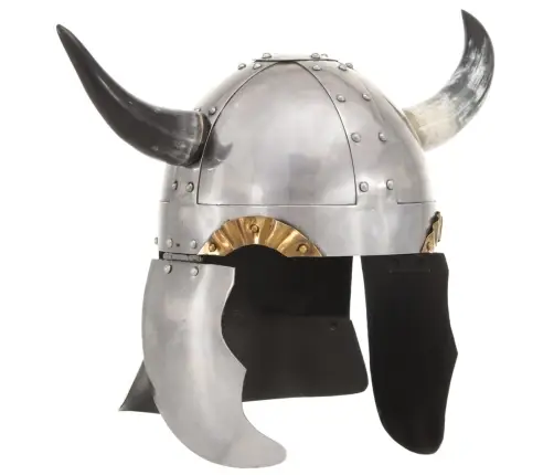 Pasaku Vikingu Bruņucepure, Sudraba Krāsas Tērauds Vidaxl