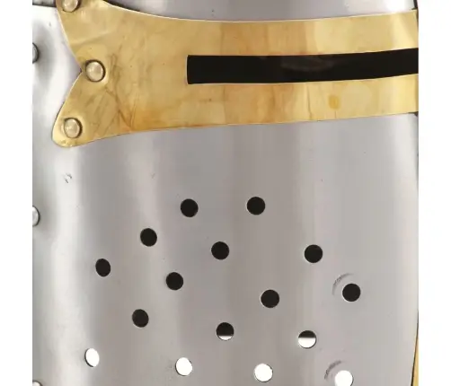 Viduslaiku Krustnešu Ķivere, Replika, Sudraba Krāsas Tērauds Vidaxl