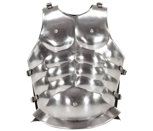 Romiešu Bruņuveste, Replika, Sudraba Krāsas Tērauds Vidaxl