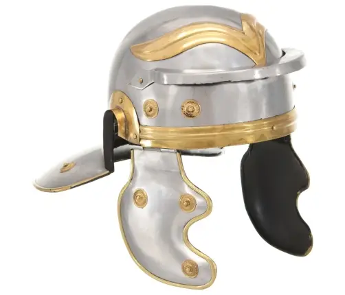 Romėnų Kario Šalmas, Sidabrinis, Plienas, Antikvarinė Kopija