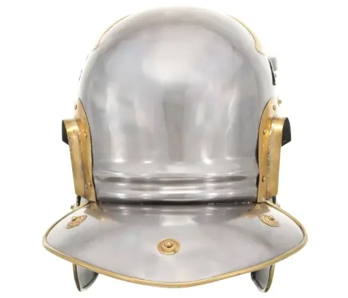 Romėnų Kario Šalmas, Sidabrinis, Plienas, Antikvarinė Kopija