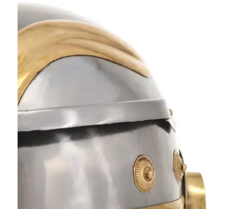 Romėnų Kario Šalmas, Sidabrinis, Plienas, Antikvarinė Kopija