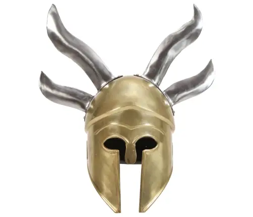 Graikijos Kario Šalmas, Žalvario, Plienas, Antikvarinė Kopija