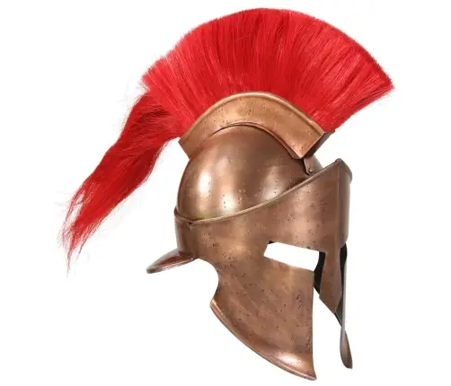Graikijos Kario Šalmas, Vario, Plienas, Antikvarinė Kopija