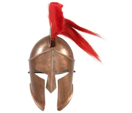 Graikijos Kario Šalmas, Vario, Plienas, Antikvarinė Kopija