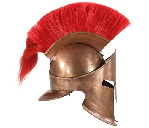 Graikijos Kario Šalmas, Vario, Plienas, Antikvarinė Kopija