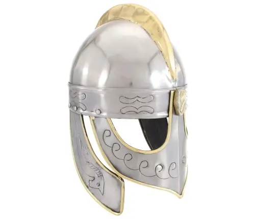 Beowulf Šalmas, Sidabrinis, Plienas, Antikvarinė Kopija
