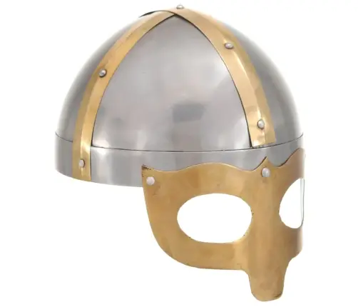 Vikingu Bruņucepure, Replika, Sudraba Krāsas Tērauds Vidaxl