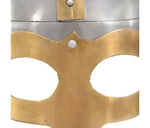 Vikingu Bruņucepure, Replika, Sudraba Krāsas Tērauds Vidaxl