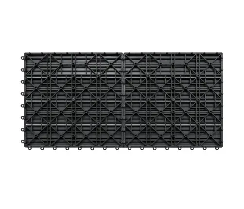 Wpc Flīzes, 60X30 Cm, 6 Gab., 1 M², Pelēkas Vidaxl