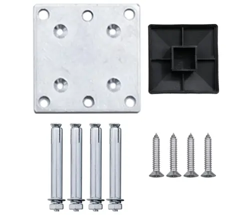 Sodo Tvora, Rudos Spalvos, 175X105 cm Wpc