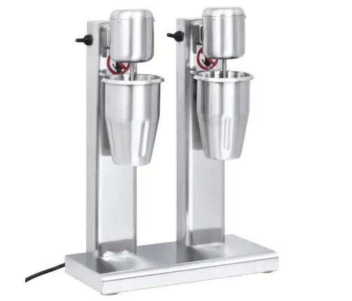 Piena Kokteiļu Mikseris, 2 Kausi, 2 L, Nerūsējošs Tērauds Vidaxl