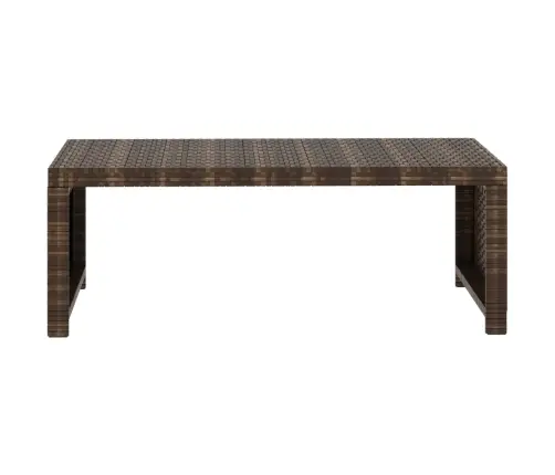 Poilsio Baldų Komplektas Su Pagalvėmis, 5 Dalių, Rudas, Ratanas