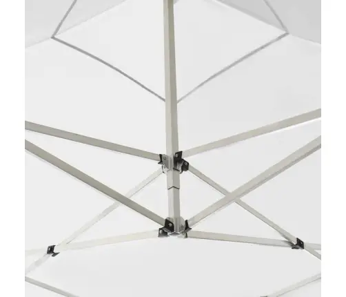 Saliekama Svinību Nojume, 2X2 M, Alumīnijs, Balta Vidaxl